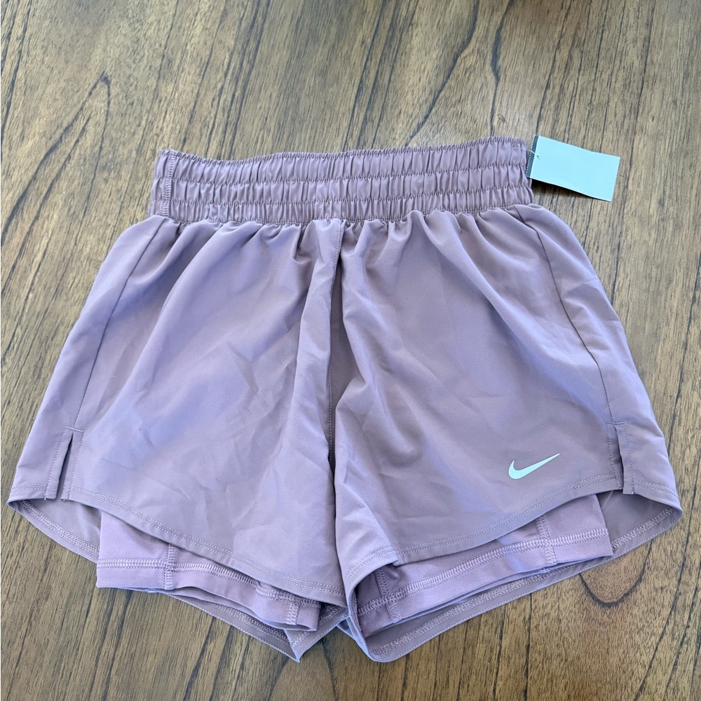 Nike Women's Light Purple Athletic Shorts